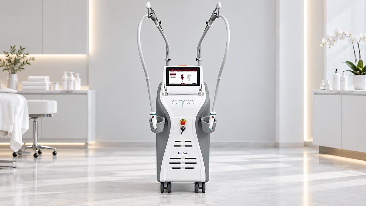 ONDA Coolwaves medical aesthetic device by DEKA for non-invasive body contouring and skin tightening